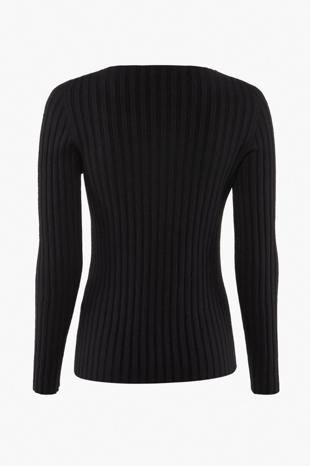 Pull col rond Noir - Susy Mix