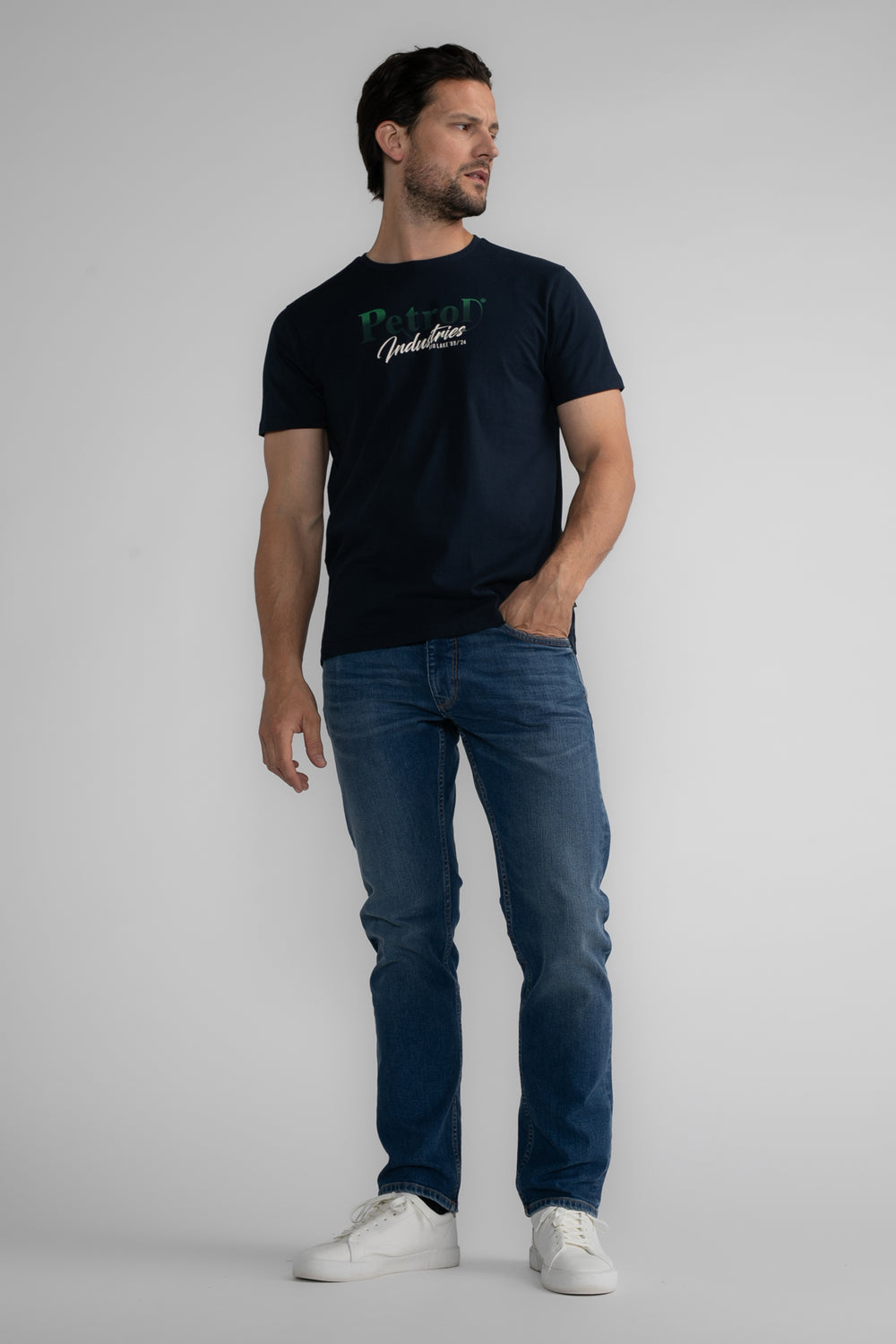 Jean droit MID BLUE DENIM - Petrol Industries®
