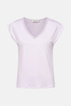 Top uni manches courtes Mauve - Molly Bracken