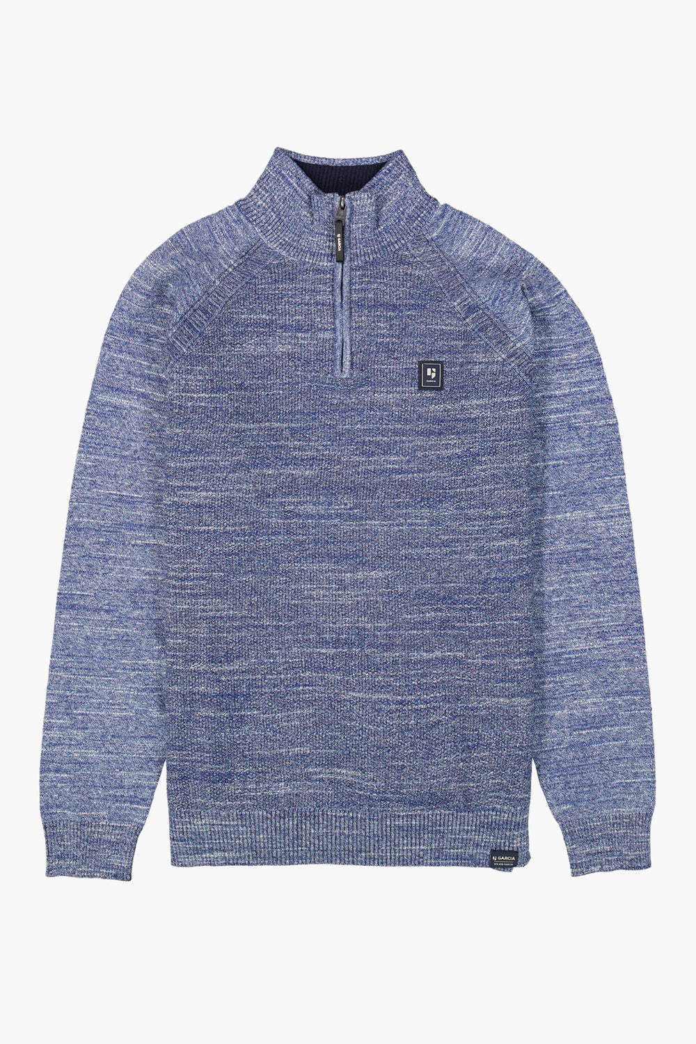 Pull col roulé Bleu - GARCIA