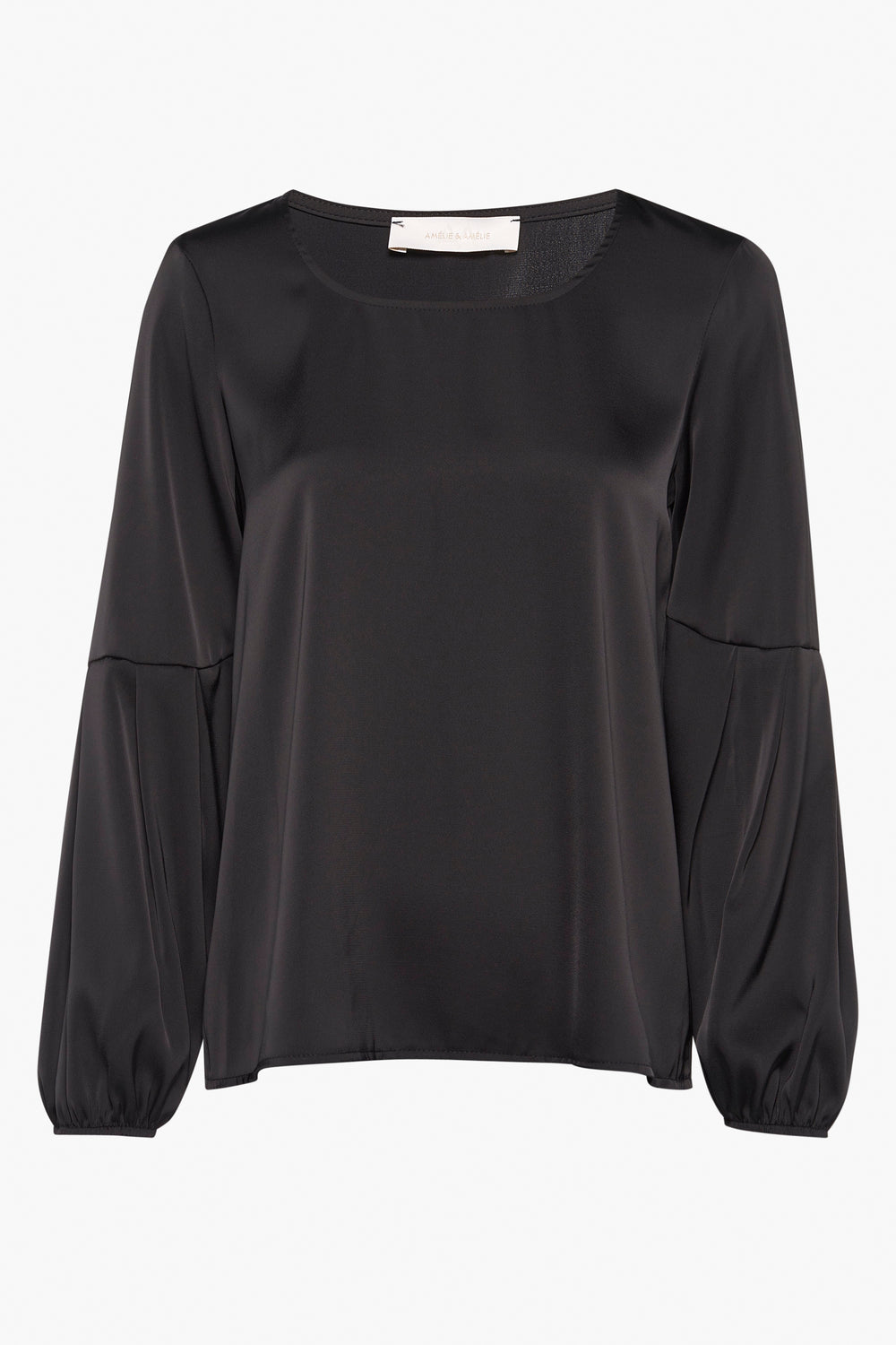 Blouse (lange mouwen) Zwart - AMELIE ET AMELIE