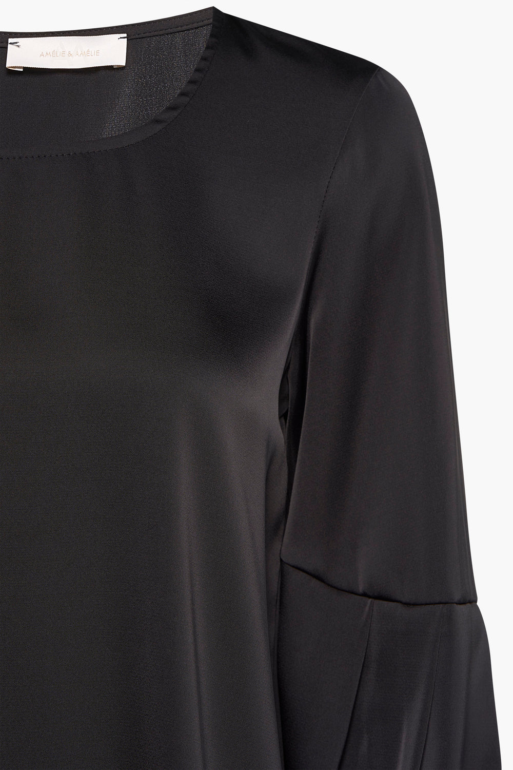 Blouse (lange mouwen) Zwart - AMELIE ET AMELIE
