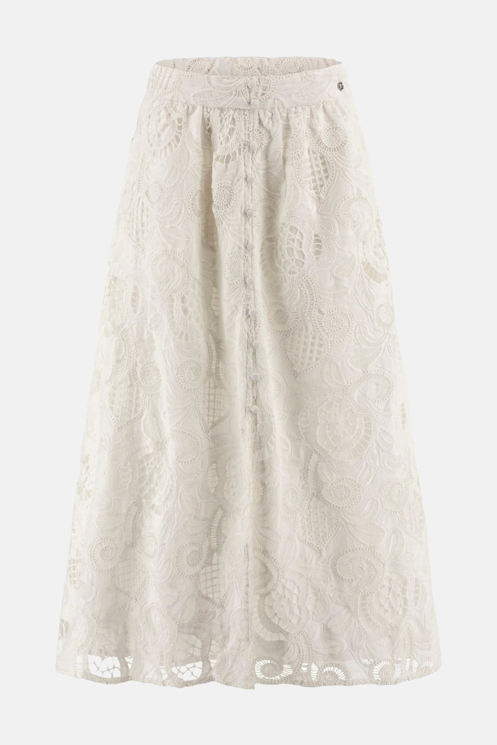 Rok (lang) Wit - Guess®