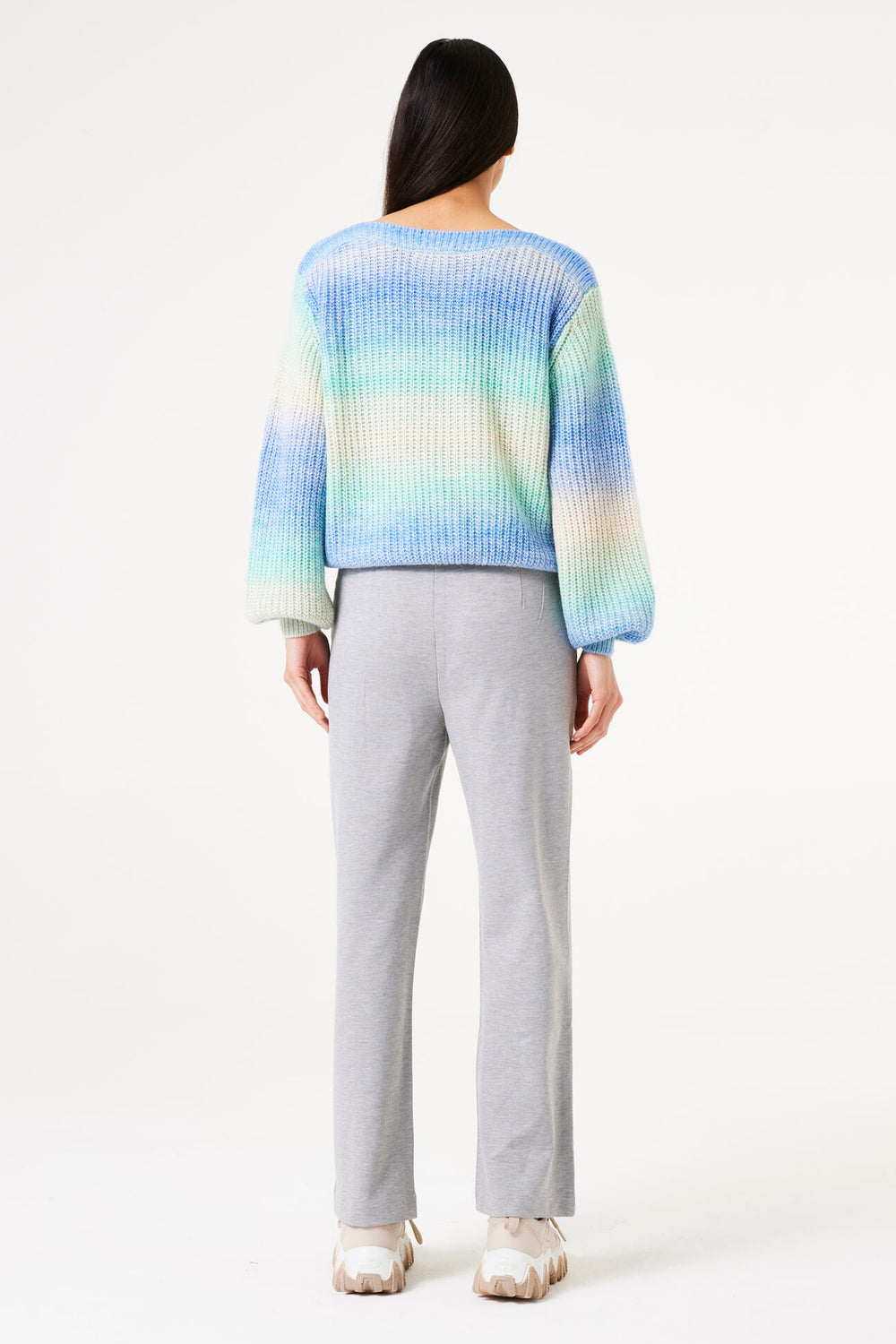 Trui met ronde hals Blauw - GARCIA