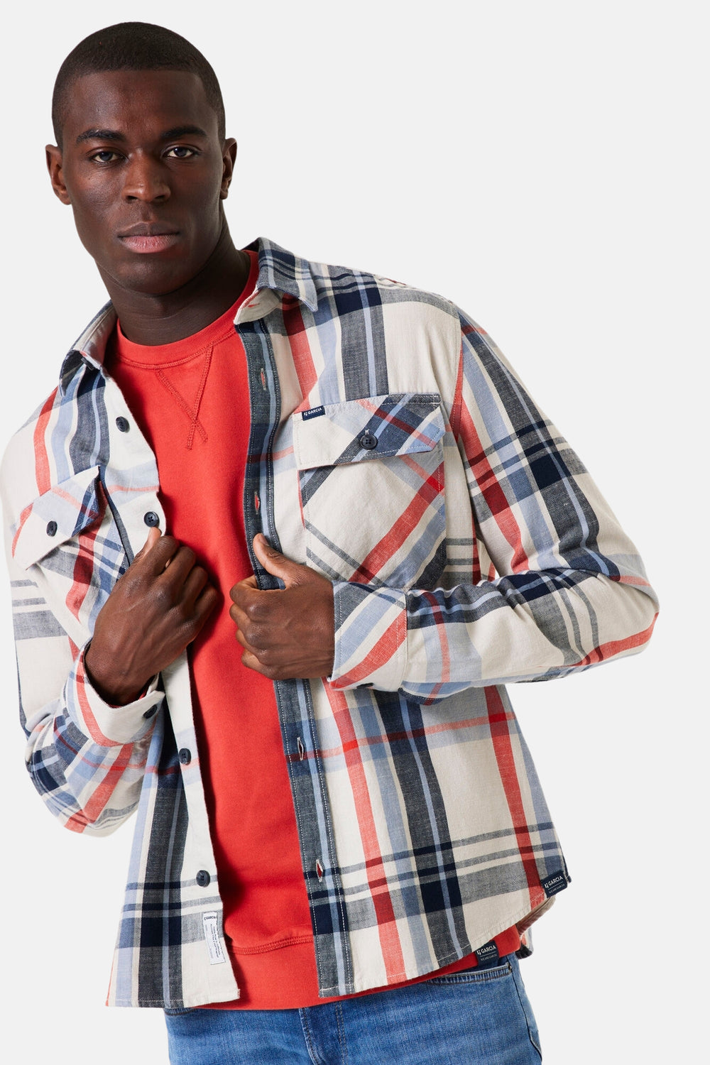 Chemise (manches longues) Multicolore - GARCIA