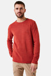 Pull col rond Rouge - GARCIA