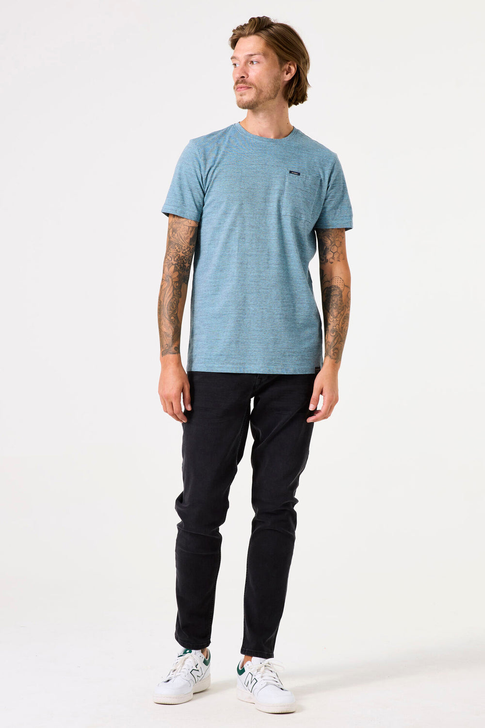 T-shirt (manches courtes) Turquoise - GARCIA