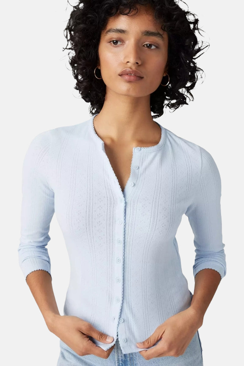 Top uni manches longues Bleu - Levi's®