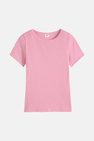 T-shirt à col roulant - rose