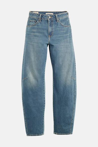 Autre jeans en denim bleu clair de Levi's, coupe ample et jambes barrel.