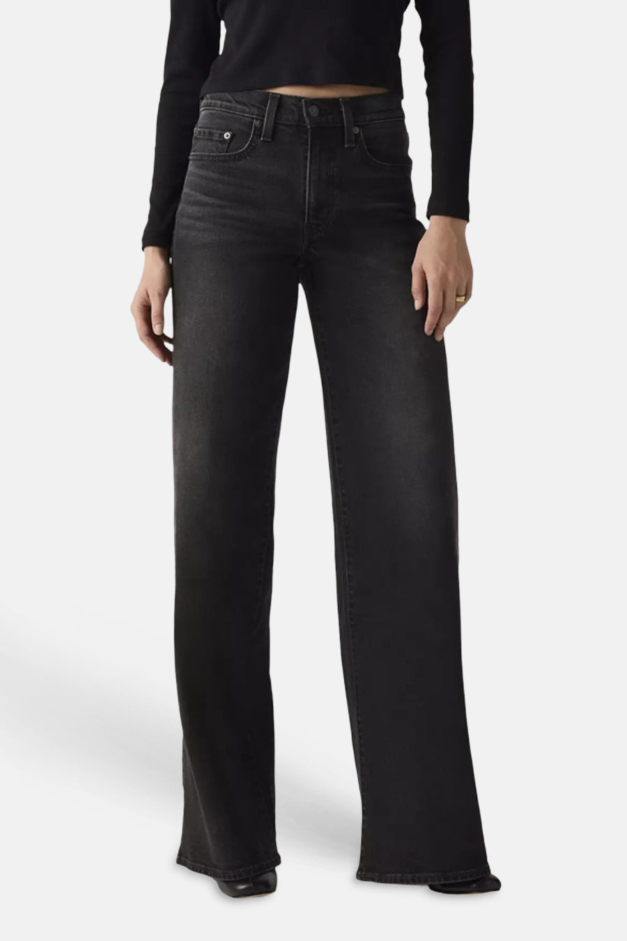 Jean large dark grey denim - Levi's®