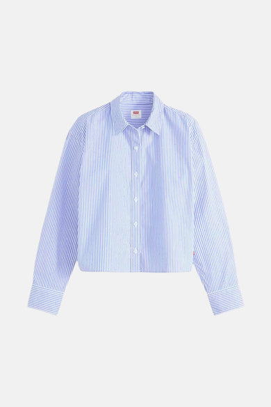 Hemd met lange mouwen - blauw