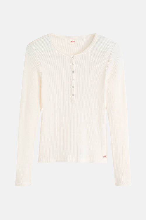 T-shirt met lange mouwen - Wit