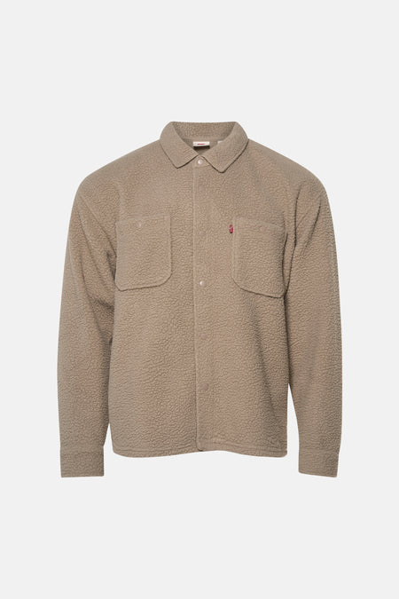 Chemise à manches longues - beige