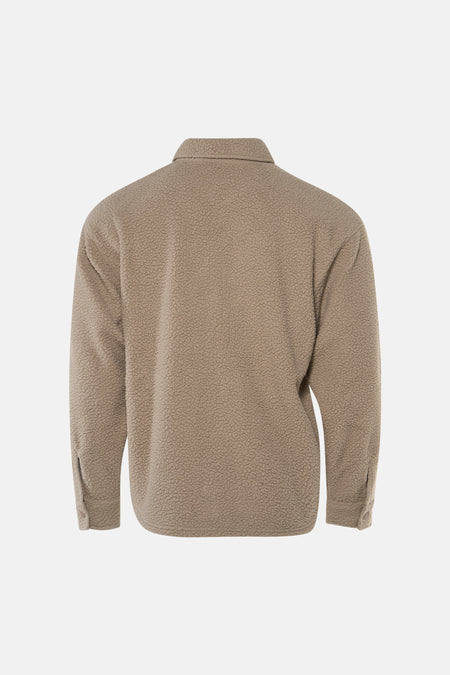 Chemise à manches longues - beige
