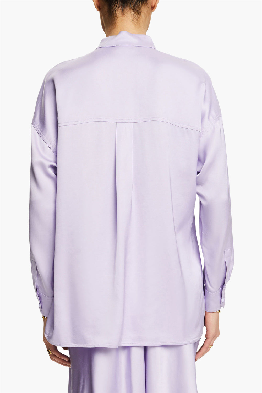 Chemisier (manches longues) Mauve - Esprit