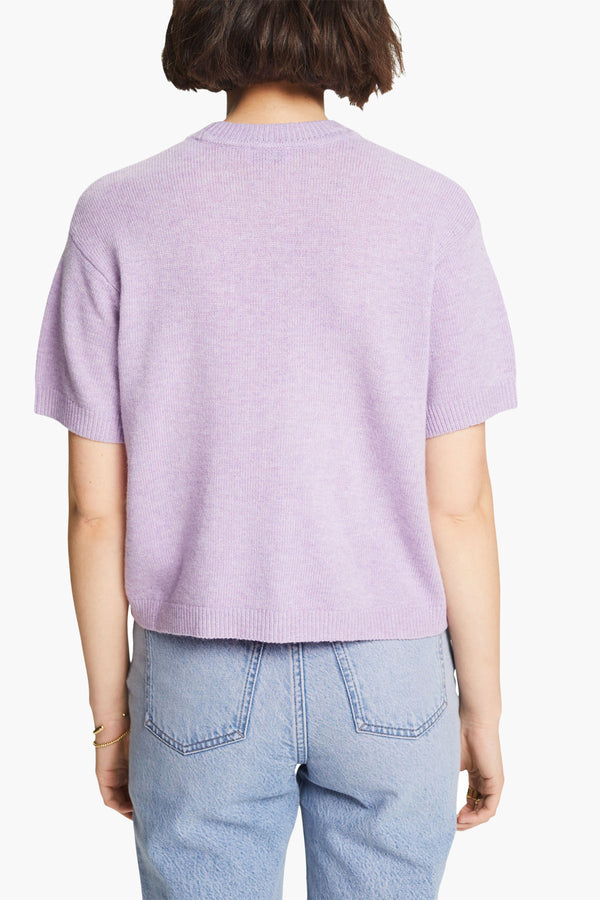 Pull col rond Mauve - Esprit