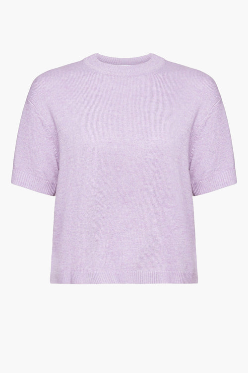 Pull col rond Mauve - Esprit