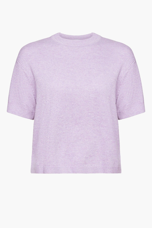 Pull col rond Mauve - Esprit