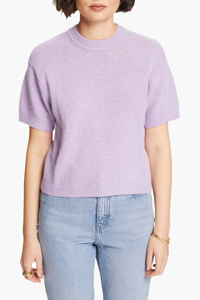 Trui met ronde hals Mauve - Esprit