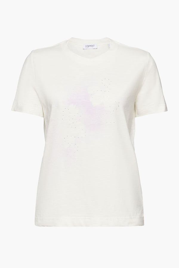 T-shirt (manches courtes) Écru - Esprit