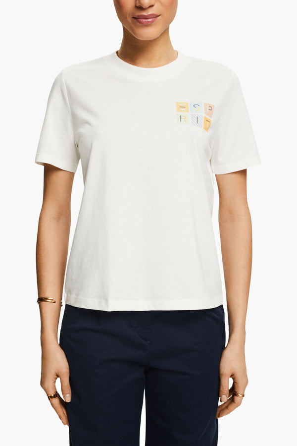 T-shirt (manches courtes) Écru - Esprit