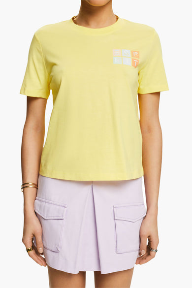 T-shirt - jaune