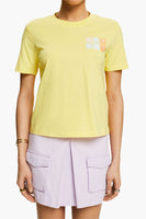 T-shirt (korte mouwen) Geel - Esprit