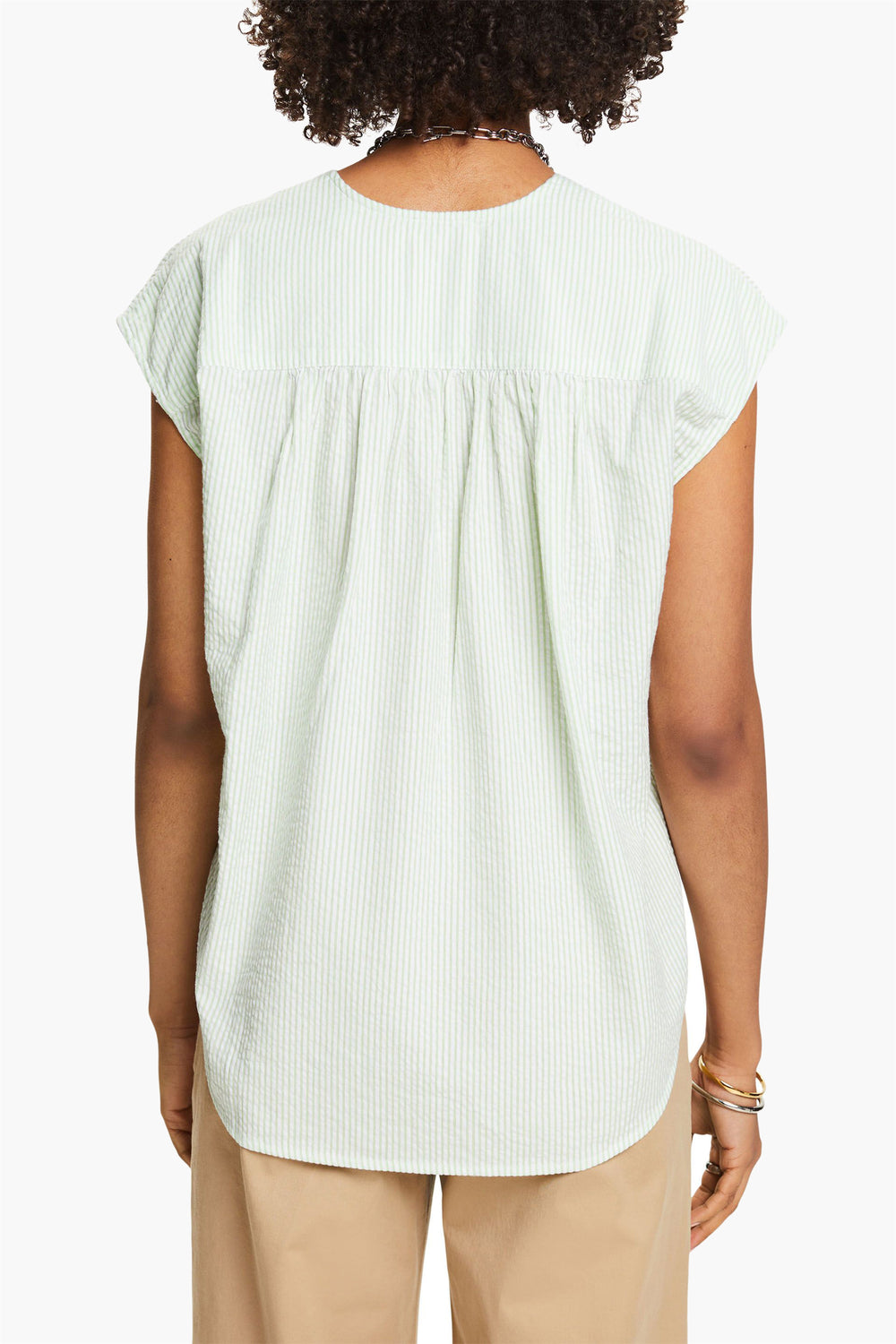 Blouse (zonder mouwen) Groen - Esprit