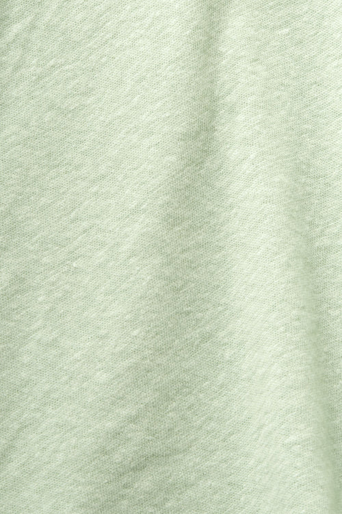 Top uni manches courtes Vert - Esprit