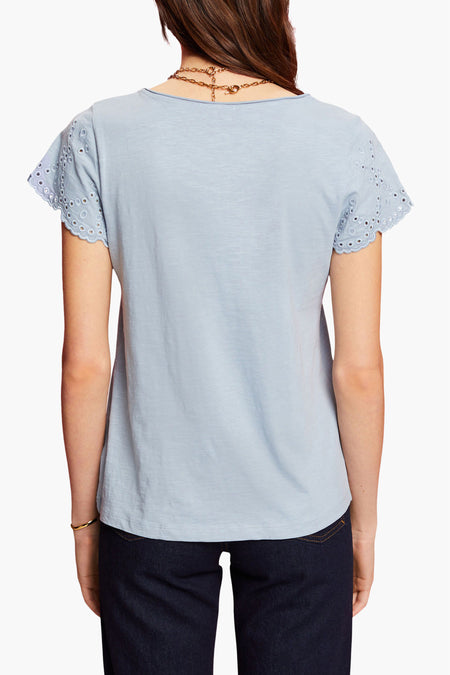 Top - blauw