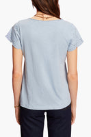 Top - bleu