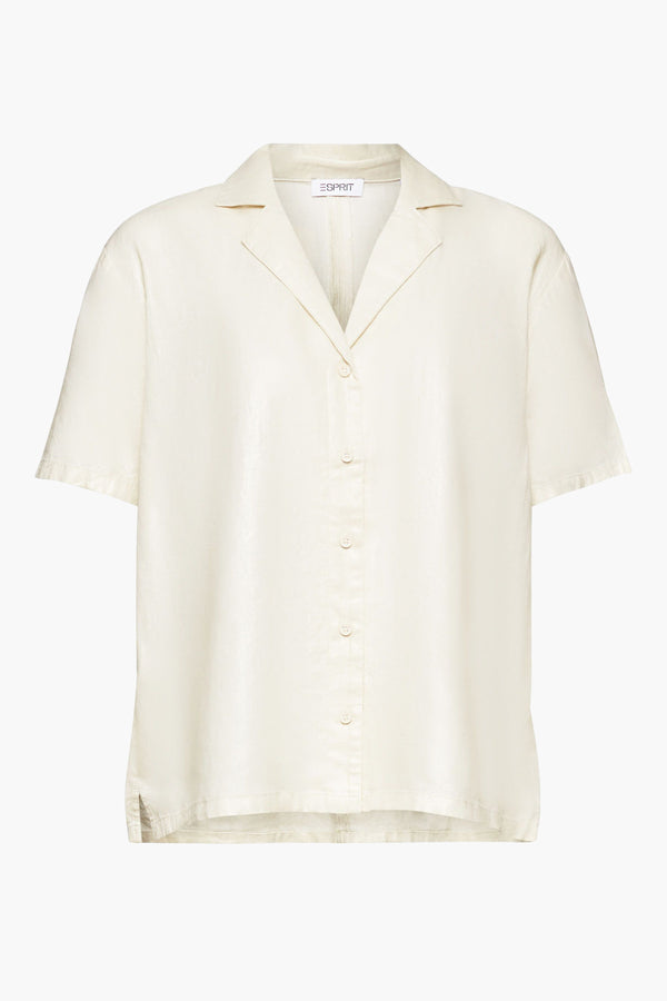 Chemisier (manches courtes) Beige - Esprit