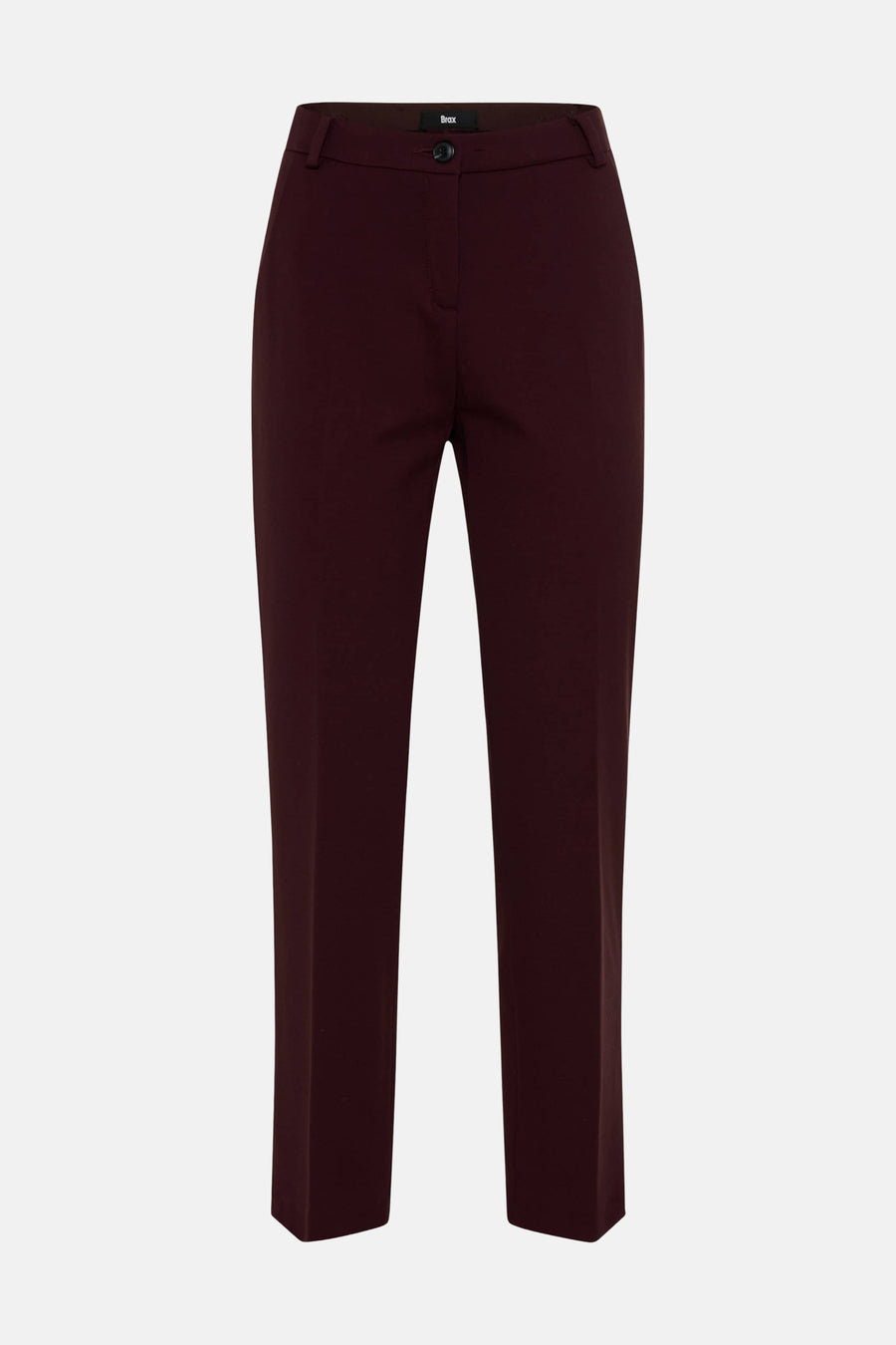 Pantalon chino rouge foncé BRAX vu de face