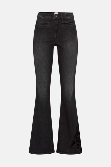 Jeans flared mid grey denim - BRAX