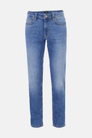 DENIM STRAIGHT - Mid blue denim