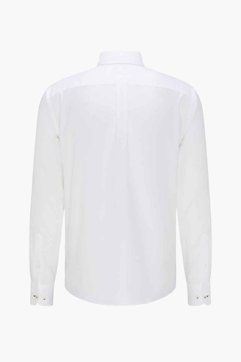 Chemise &agrave; manches longues - blanc