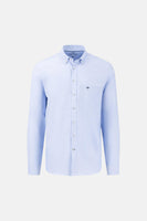 Chemise &agrave; manches longues - bleu