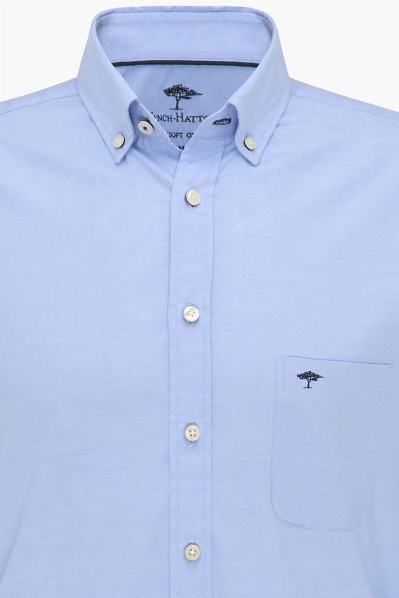 Chemise &agrave; manches longues - bleu