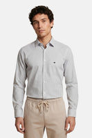 Hemd met lange mouwen - blauw