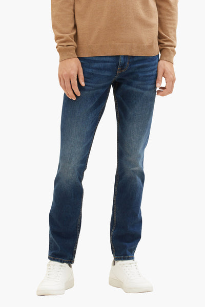 Jean slim DARK BLUE DENIM - Tom Tailor
