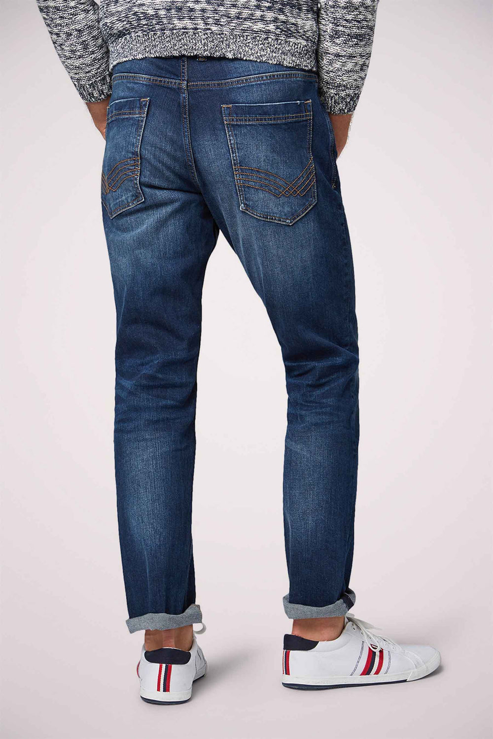 Jean slim DARK BLUE DENIM - Tom Tailor