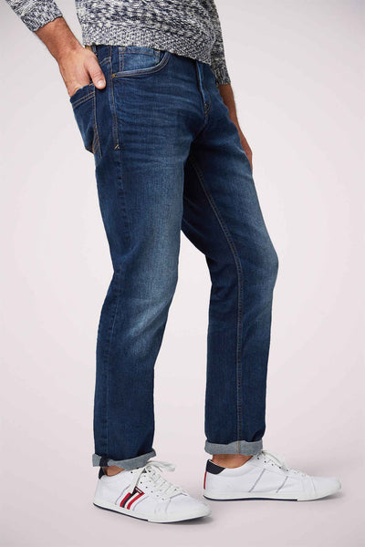 Jean slim DARK BLUE DENIM - Tom Tailor
