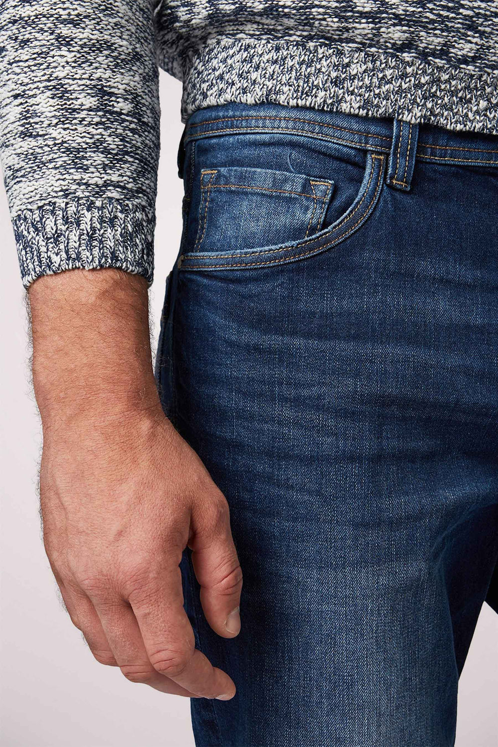 Jean slim DARK BLUE DENIM - Tom Tailor