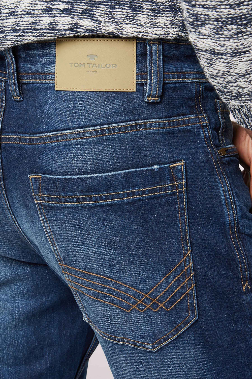 Jean slim DARK BLUE DENIM - Tom Tailor