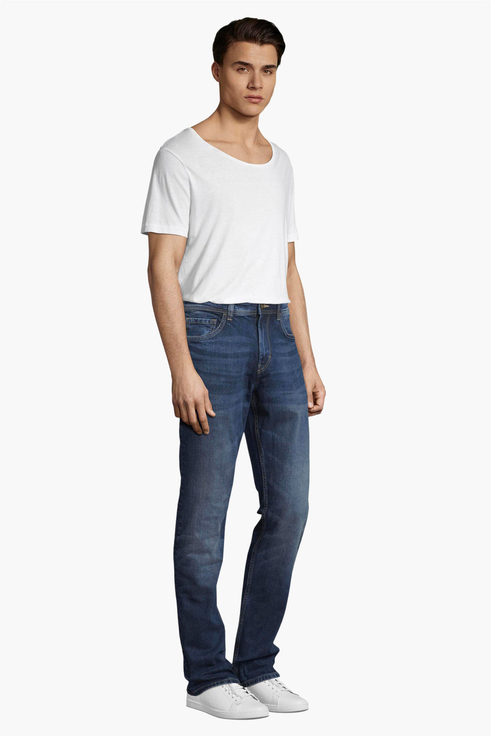 Jean slim DARK BLUE DENIM - Tom Tailor
