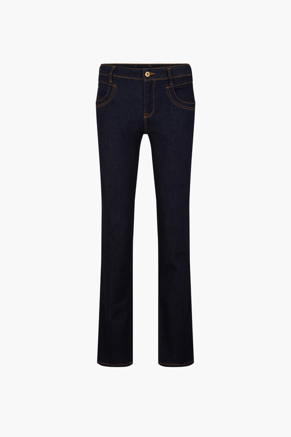 Jean droit DARK BLUE DENIM - Tom Tailor
