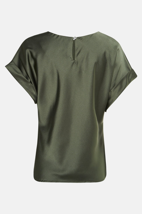 Blouse met korte mouwen - groen