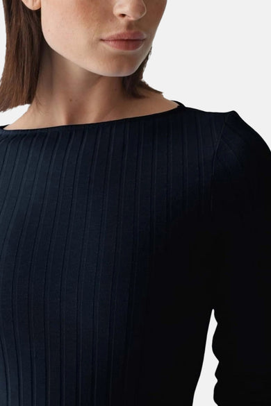 T-shirt met lange mouwen - blauw