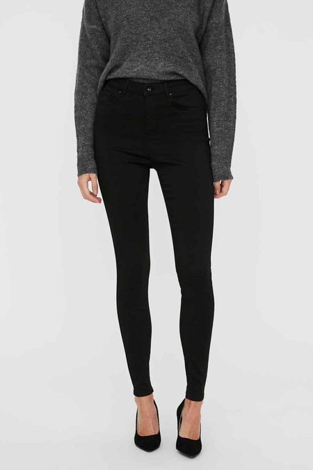 Slim jeans - zwart